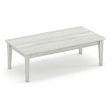 Classic Laminate Series 48"x24" Coffee Table w/ Solid Wood Base