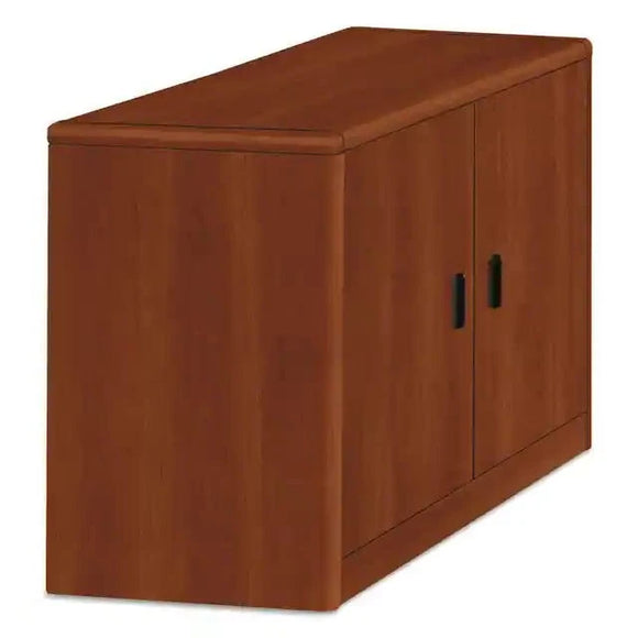 HON 10700 Series Locking Storage Cabinet, 36w x 20d x 29 1/2h, Cognac
