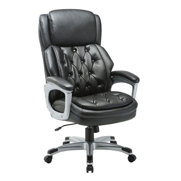 St. James Series High Back Executive Chair, Black