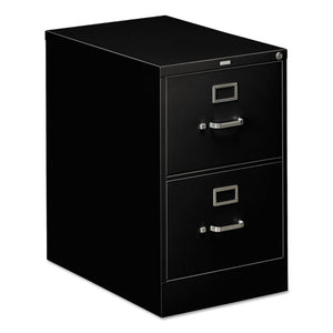 HON 310 Series Vertical File, 2 Legal-Size File Drawers, Black, 18.25" x 26.5" x 29"