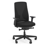 Konfurb Sense Series Executive High Back Chair, Black