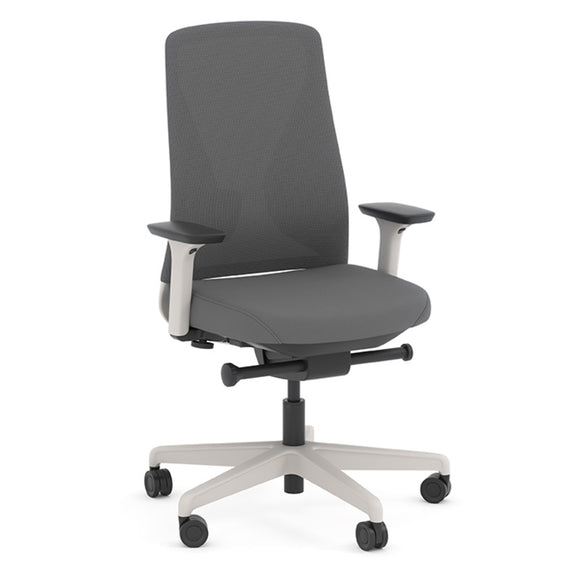 Konfurb Sense Series Executive High Back Chair, Gray