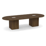 Classic Laminate Series 10' Racetrack Conference Table w/ Cube Base