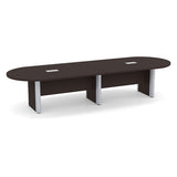 Classic Laminate Series 12' Racetrack Conference Table w/ Accent Base
