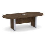 Classic Laminate Series 8' Racetrack Conference Table w/ Accent Base