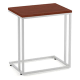 Classic Laminate Series Laptop Table w/ Laminate Top and Silver Base