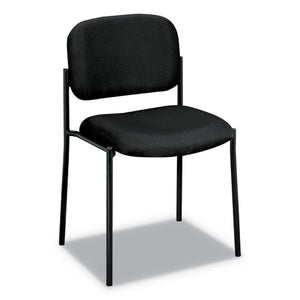 HON VL606 Stacking Guest Chair without Arms, Supports Up to 250 lb, Black