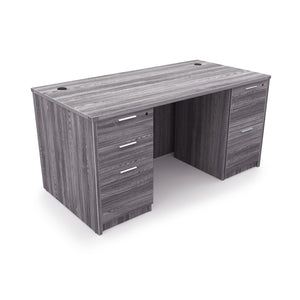 30x60 Kai Desk w/ Double Pedestal
