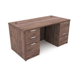 30x60 Kai Desk w/ Double Pedestal