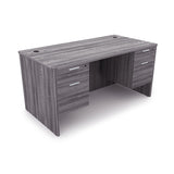 30x60 Kai Desk w/ Double Suspended Pedestals