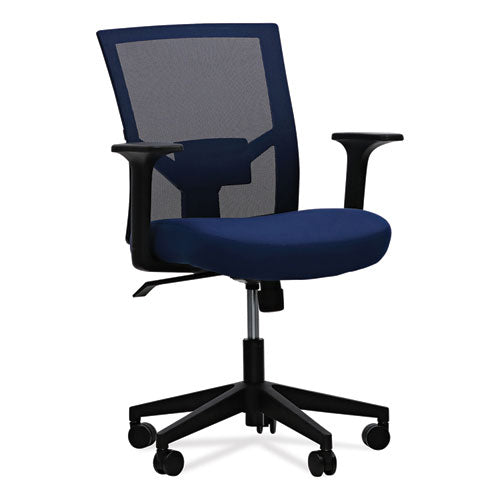 Alera Mesh Back Fabric Task Chair, Supports Up to 275 lb, 17.32