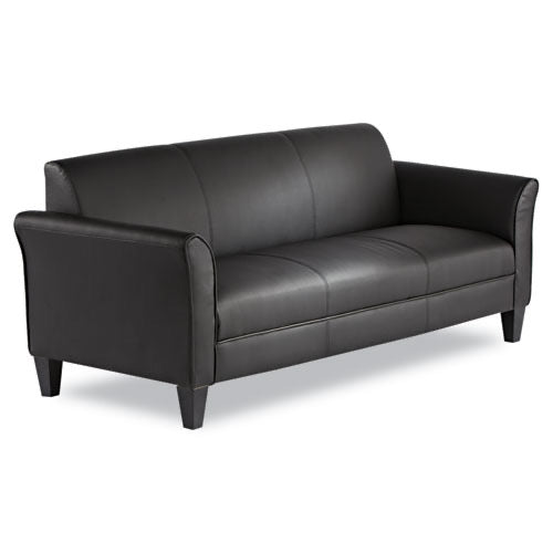 Alera Reception Lounge Sofa Series, Three-Cushion Sofa, 77
