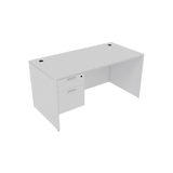 30x48 Kai Desk w/ Single Suspended Pedestal