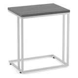 Classic Laminate Series Laptop Table w/ Laminate Top and Silver Base