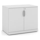 Classic Laminate Series 29.5"H 2-Door Storage Cabinet