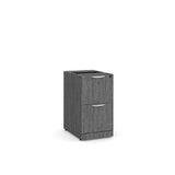 Classic Laminate Series Deluxe File/File Pedestal w/ Unfinished Top