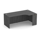 Classic Laminate Series 71"x 24/36"D Credenza Shell w/ Left Hand  Corner Extension