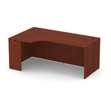 Classic Laminate Series 71"x 30/42" Desk Shell w/ Left Hand Corner Extension