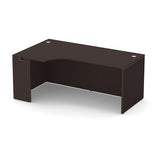 Classic Laminate Series 71"x 30/42" Desk Shell w/ Left Hand Corner Extension