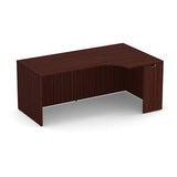 Classic Laminate Series 71"x 24/36"D Credenza Shell w/ Right Hand Corner Extension