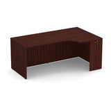 Classic Laminate Series 71"x 24/36"D Credenza Shell w/ Left Hand  Corner Extension