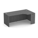 Classic Laminate Series 71"x 24/36"D Credenza Shell w/ Right Hand Corner Extension