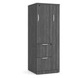 Classic Laminate Series 65" Personal Storage Cabinet w/ Wardrobe