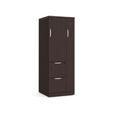 Classic Laminate Series 65" Personal Storage Cabinet w/ Wardrobe