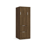 Classic Laminate Series 65" Personal Storage Cabinet w/ Wardrobe