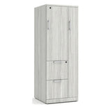 Classic Laminate Series 65" Personal Storage Cabinet w/ Wardrobe