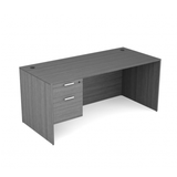 36x71 Kai Desk w/ Single Suspended Pedestal