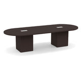 Classic Laminate Series 10' Racetrack Conference Table w/ Cube Base