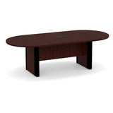 Classic Laminate Series 8' Racetrack Conference Table w/ Accent Base