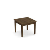 Classic Laminate Series 24"x24" End Table w/ Solid Wood Base