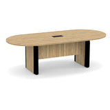 Classic Laminate Series 8' Racetrack Conference Table w/ Accent Base