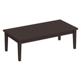 Classic Laminate Series 48"x24" Coffee Table w/ Solid Wood Base