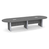 Classic Laminate Series 12' Racetrack Conference Table w/ Accent Base
