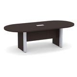 Classic Laminate Series 8' Racetrack Conference Table w/ Accent Base