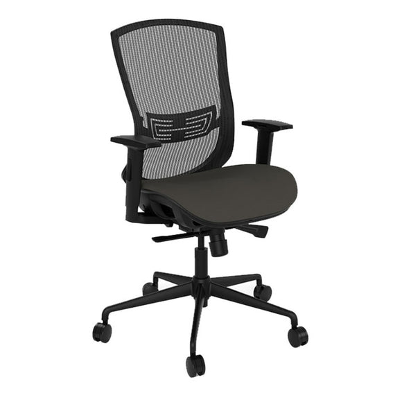 Pivot Series Mid Back Task Chair, Black