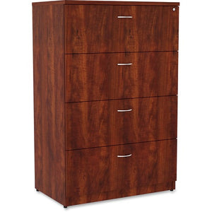 Lorell Essentials 4-Drawer Lateral File, Cherry