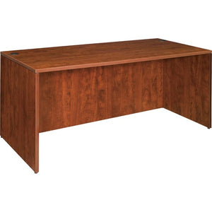 Lorell Essentials Desk Shell, 48"x24", Cherry