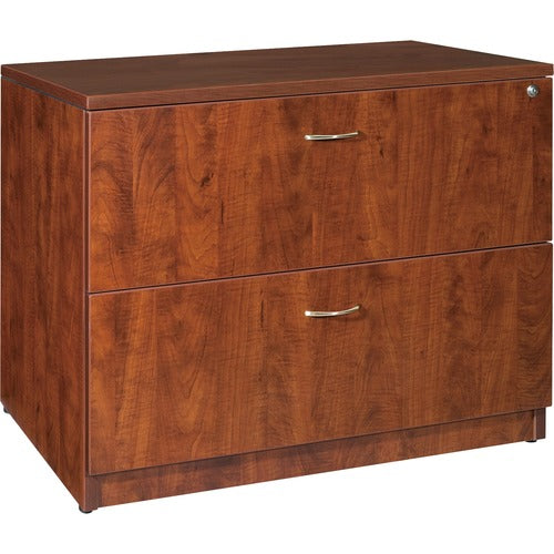 Lorell Essentials 2-Drawer Lateral File, Cherry