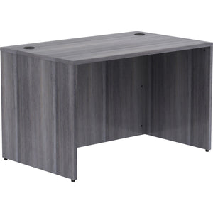 Lorell Essentials Desk Shell, 48"x30", Weathered Charcoal