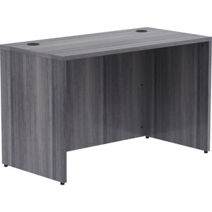Lorell Essentials Desk Shell, 48"x24", Weathered Charcoal