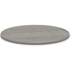 Lorell Essentials 42" Round Conference Table Top, Weathered Charcoal (Top Only)