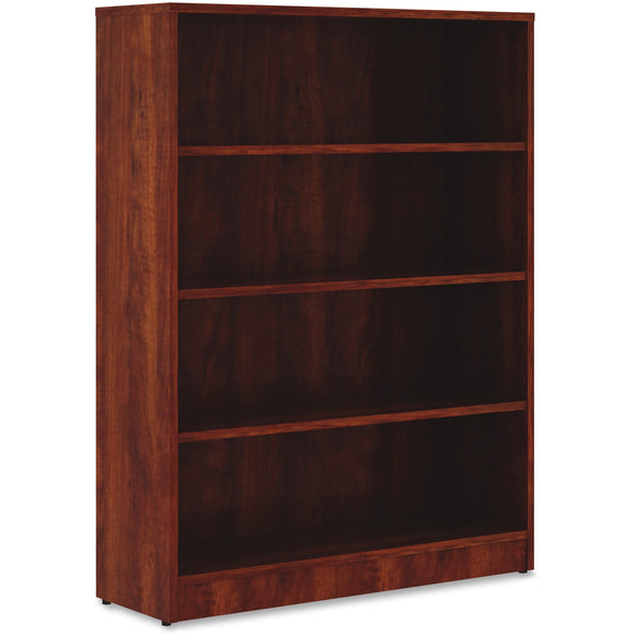 Lorell Essentials Four Shelf Bookcase, 48