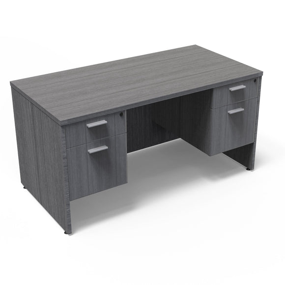 30x71 Kai Desk w/ Double Suspended Pedestals