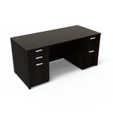 30x71 Kai Desk w/ Double Pedestal