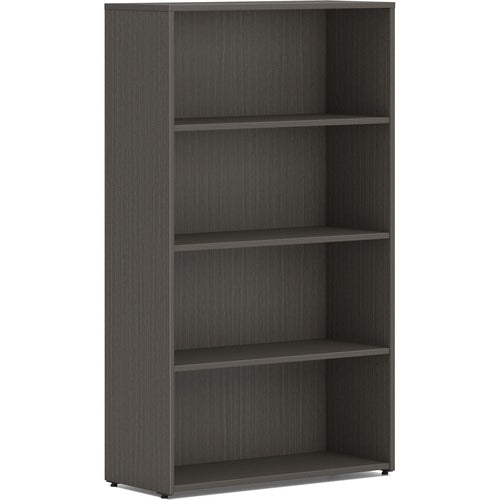 HON Mod 4-Shelf Bookcase, Slate Teak