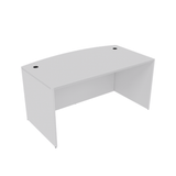36" x 71" Bow Desk Shell